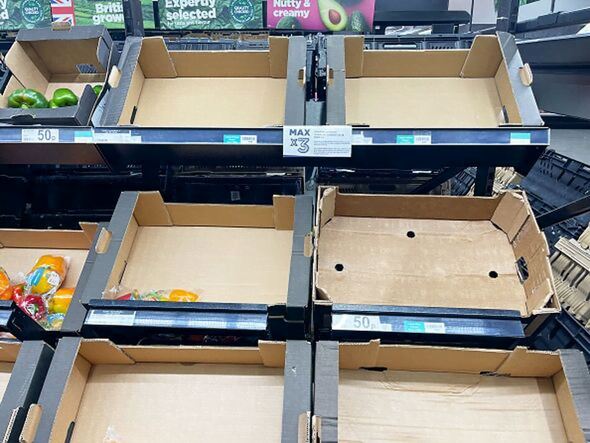 Asda and Morrisons lift buying limits on some fresh fruit and salad items, Supermarkets